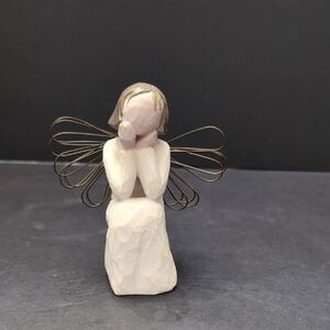 Willow Tree,2001 Angel of Caring Figurine By Susan Lordi.